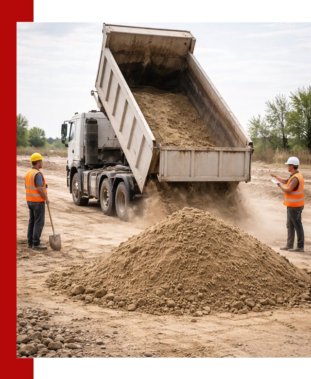 Доставка самосвалом 15 кубов в Беслане за город и по городу