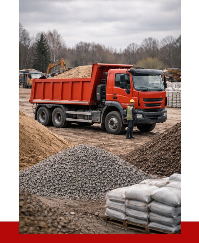 Доставка самосвалом 25 кубов в Беслане от 7595 р. | ПРОНЕРУДБсл