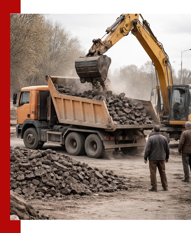 Вывоз асфальта и асфальтового покрытия в Беслане