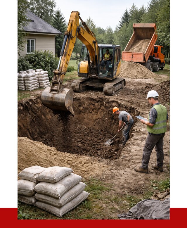 Рытье котлована в Беслане быстро от 4557 р. ПРОНЕРУДБсл