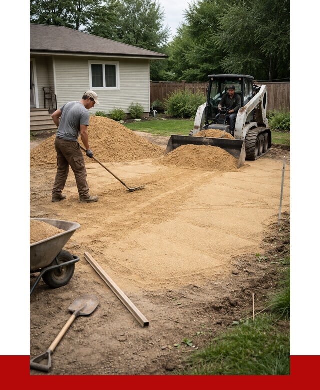 Отсыпка участка песком в Беслане, от 2532 р., ПРОНЕРУДБсл