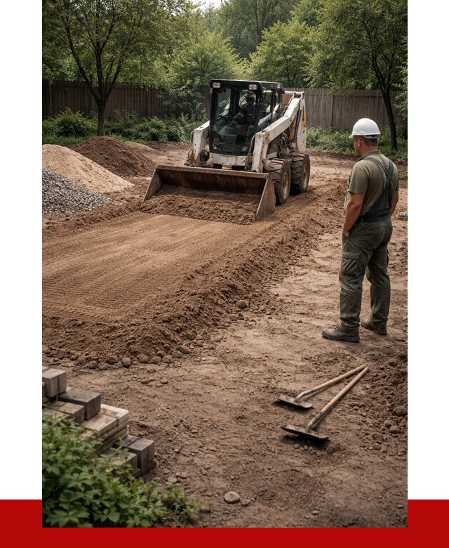 Выравнивание участка под ключ в Беслане от 3544 р. | ПРОНЕРУДБсл